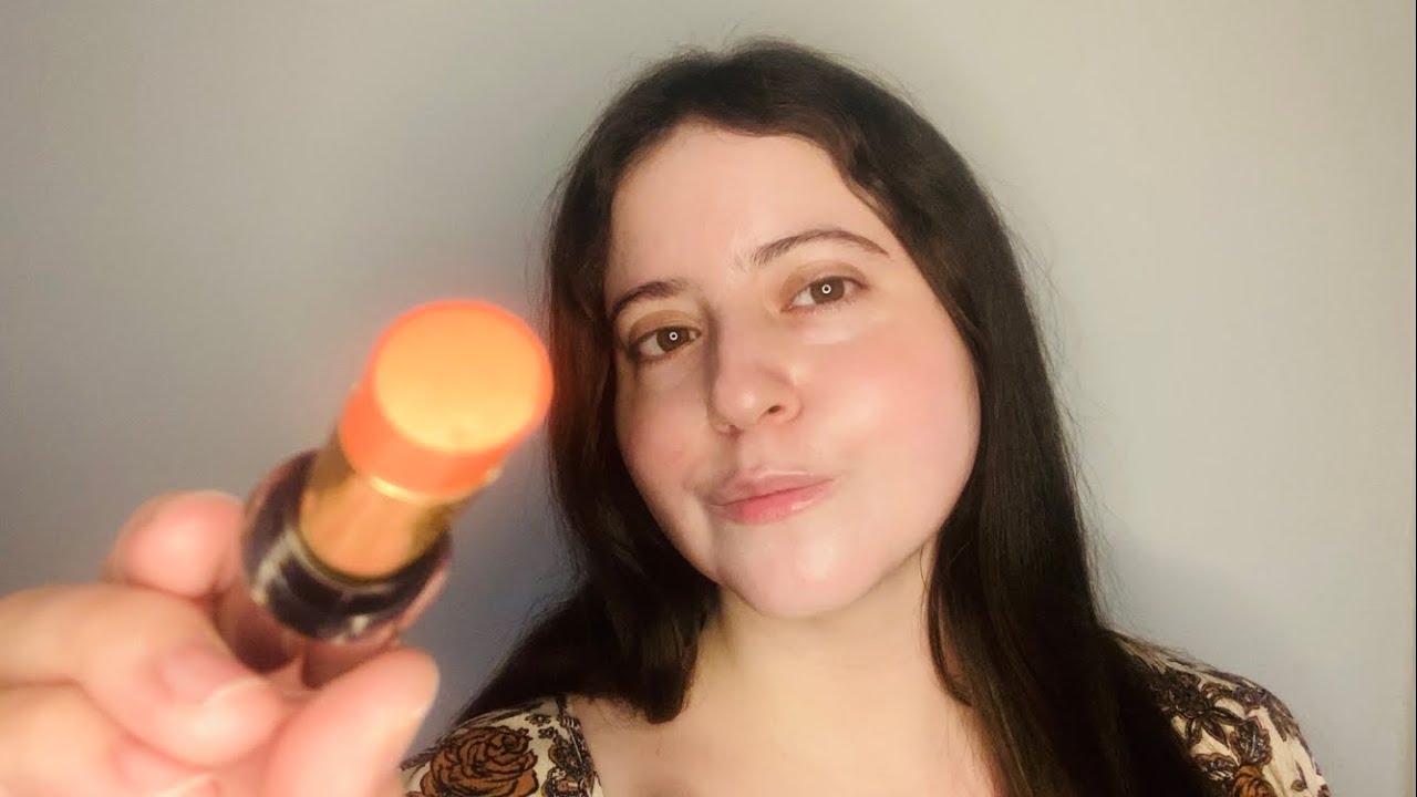 ASMR Doing Your Makeup and Nails (soft spoken, mouth sounds, brushing)