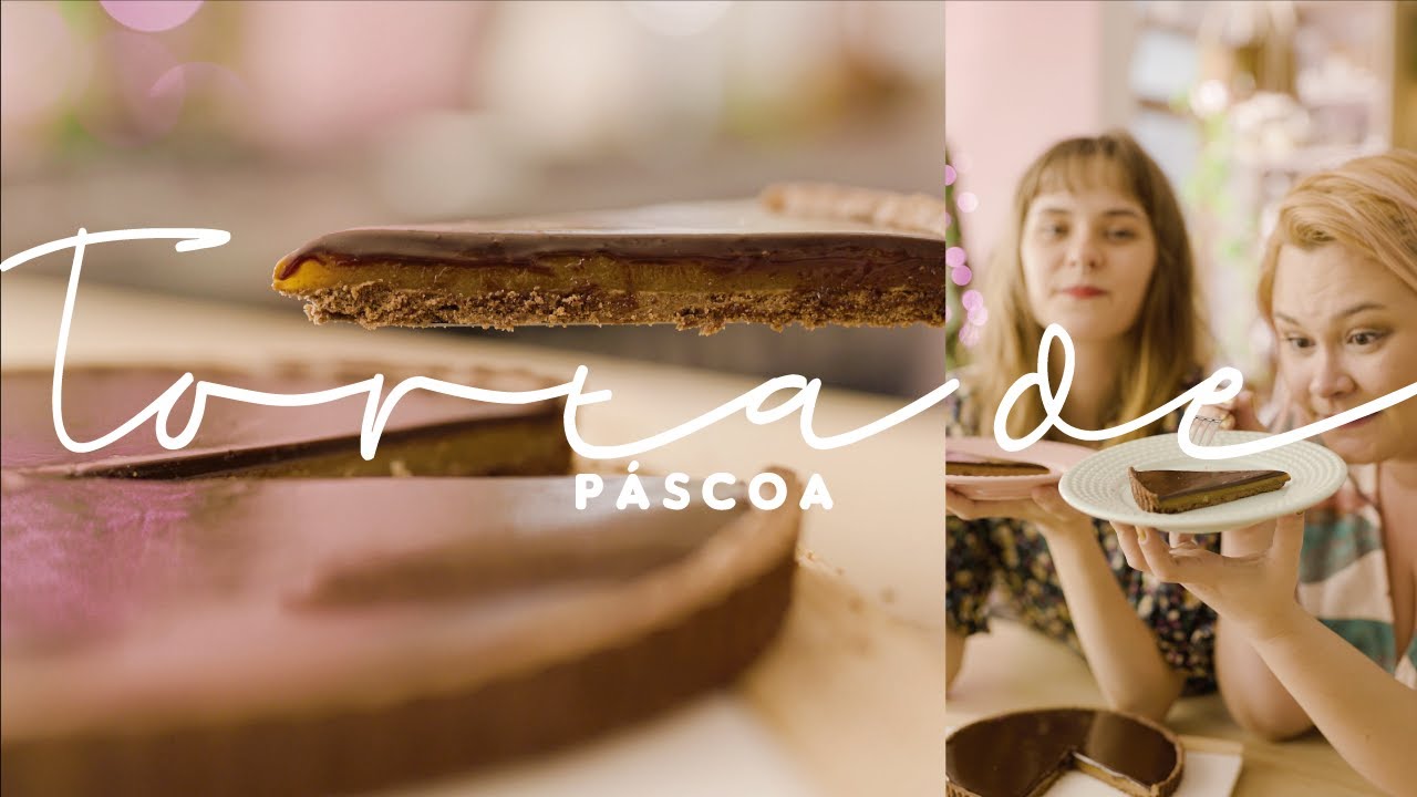 TORTA DE CARAMELO E CHOCOLATE | Especial de Páscoa feat Luiza Beck