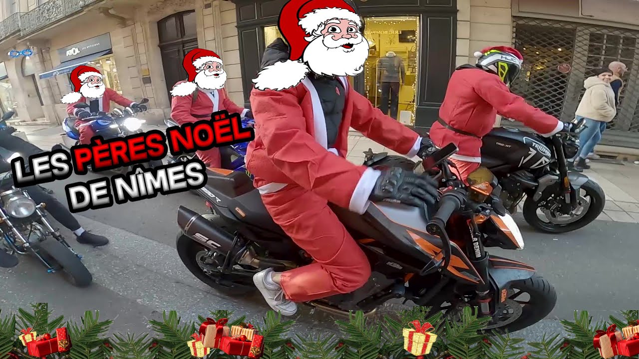 Les pères noël de Nîmes débarquent🎅🏼