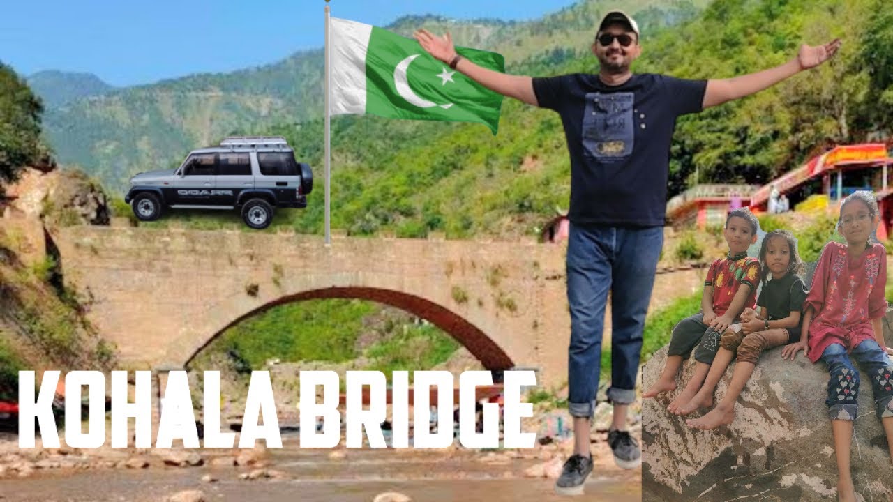 Islamabad to Muzaffarabad via Murree and Kohala Bridge Azad Kashmir | Breakfast at Kohala Bridge |