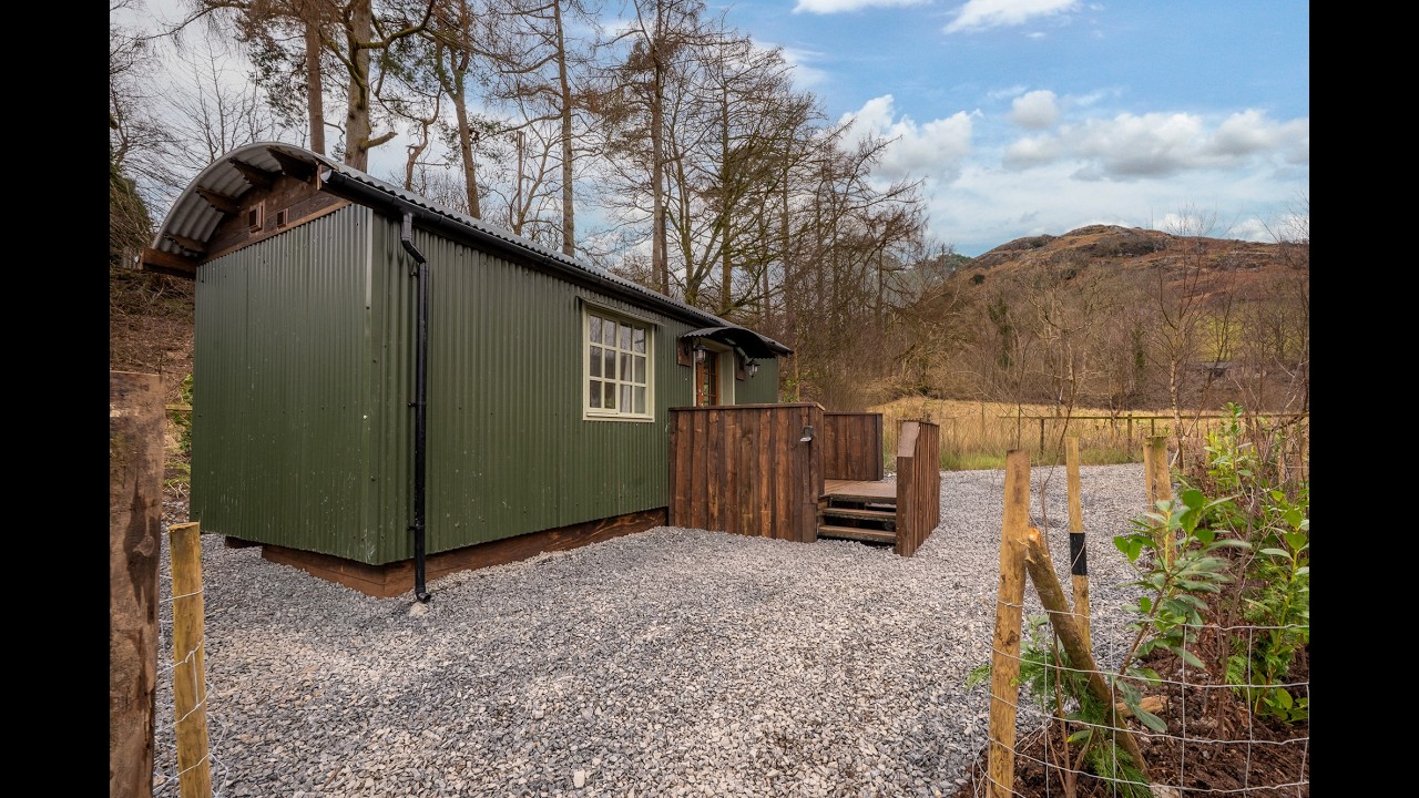 A Day at Coniston Shepherd Hut Lodges, Lake District