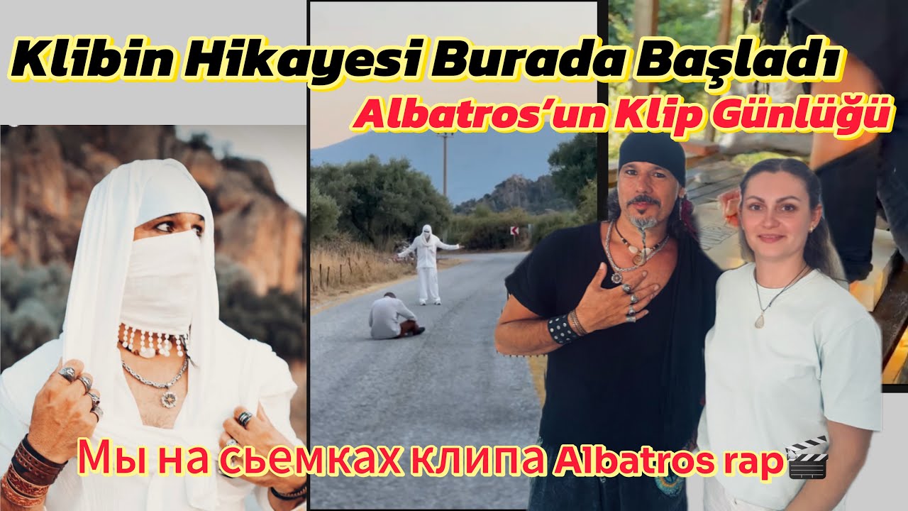 Nasıl klip çektık.|На сьемках клипа с Albatros rap #vlog #турция #travel #ailevlogu #top 