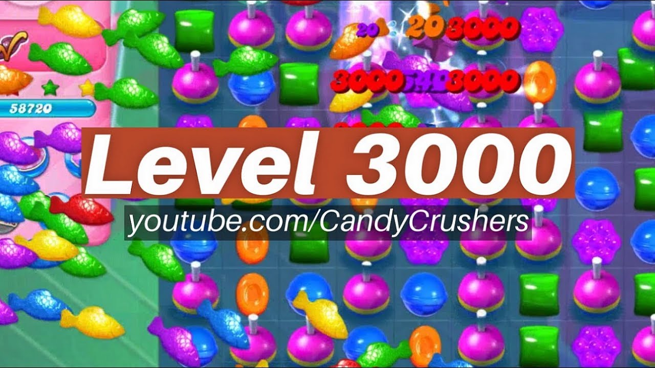 Candy Crush Saga - Level 3000 - No boosters! ☆☆☆