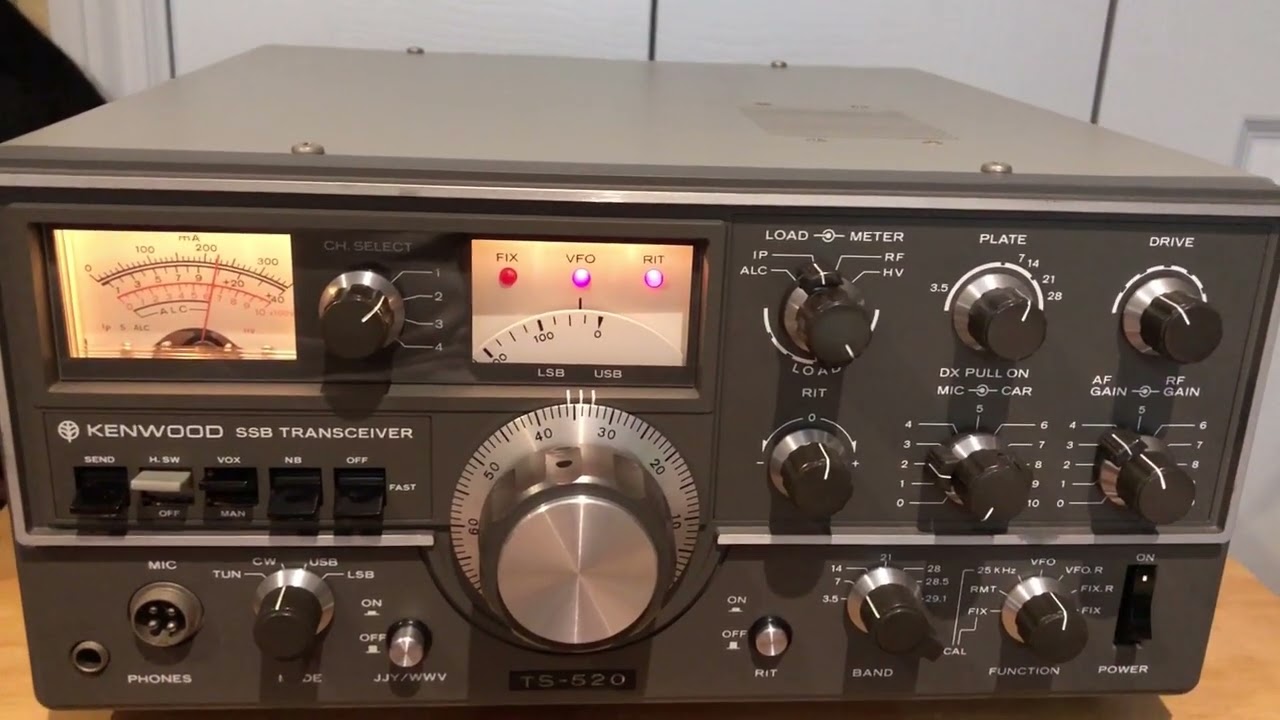 TS-520 Wide/Narrow CW mod using the CH selector switch.