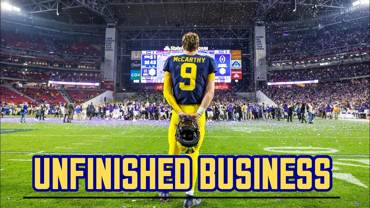 Unfinished Business | the three years that changed michigan football (mini movie)