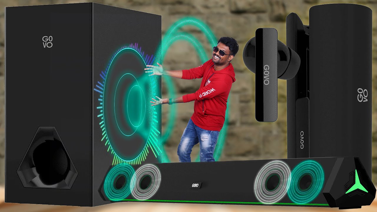 ✨வீடு அதிர படம் பார்க்க SUPER Sound Bar!🔊🔥 | GOSURROUND 920 | GOBUDS 902