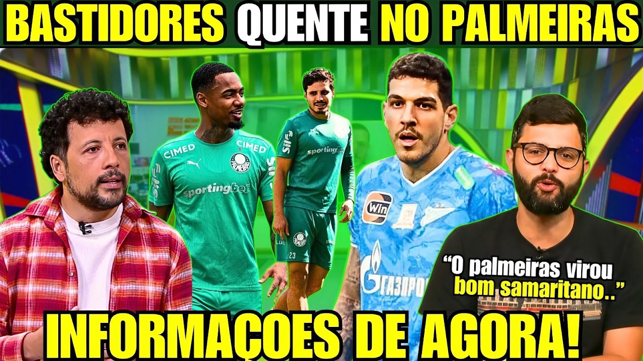 DECISÃO TOMADA! PALMEIRAS DEFINE EMPRESTIMO DE VEIGA,  E CONTINUA MONITORANDO ARIAS E NINO!