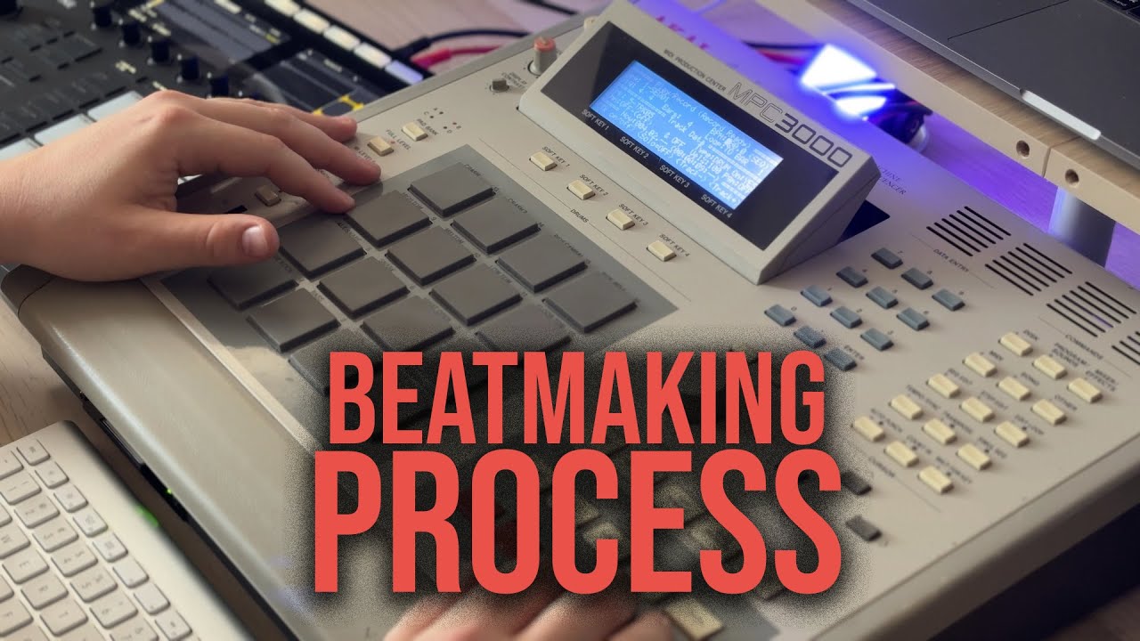 Beatmaking Process with Akai MPC 3000 and Maschine MK3 | 