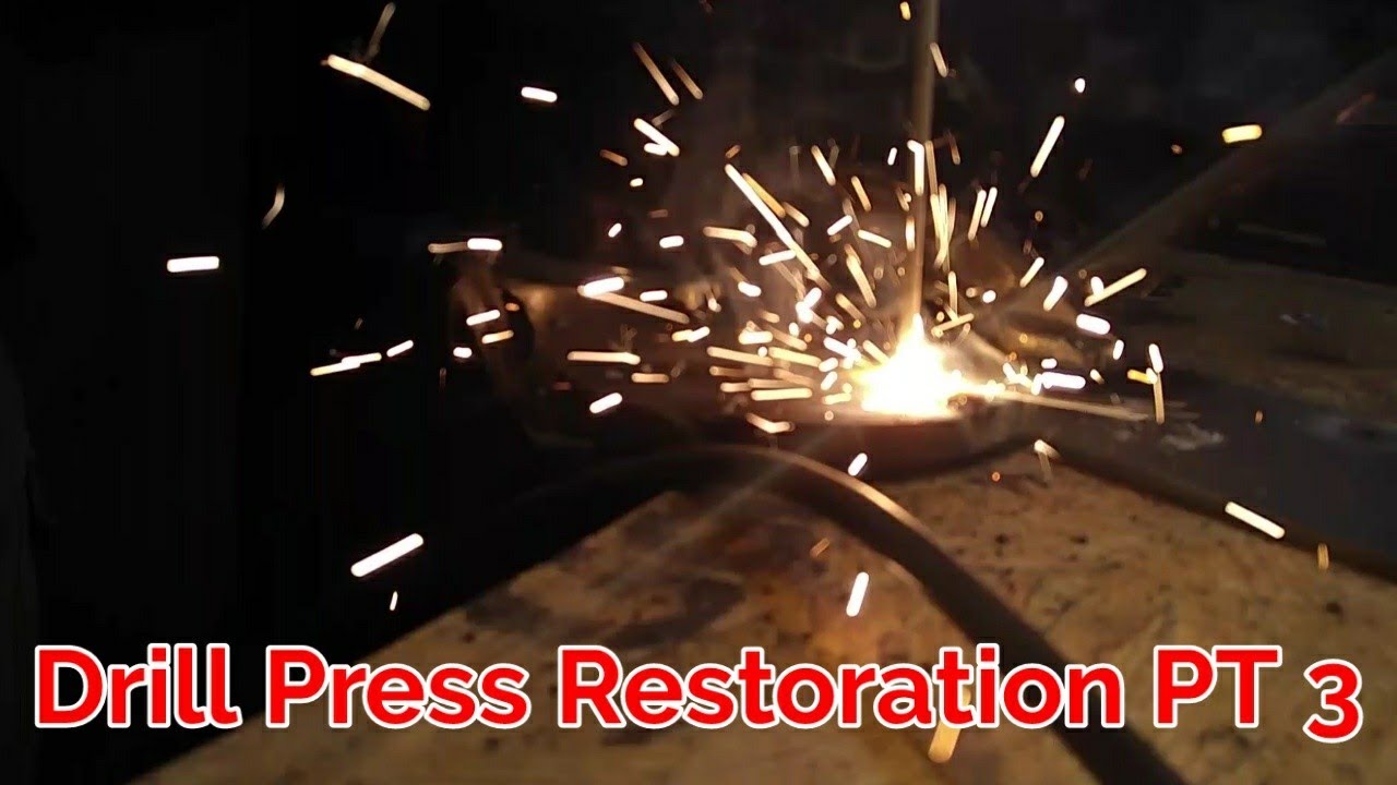 100 Year Old Drill Press Restoration (Part 3)