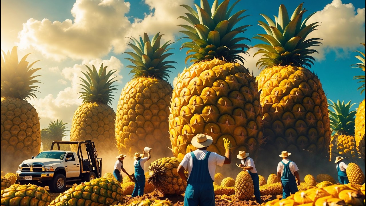 Inside Indonesia&rsquo;s Pineapple Empire: A Billion-Dollar Harvest!