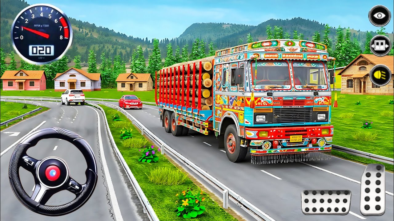 The Most Beautiful Truck in the World! 🎨 | Truck Driving Simulator - Android Gameplay 