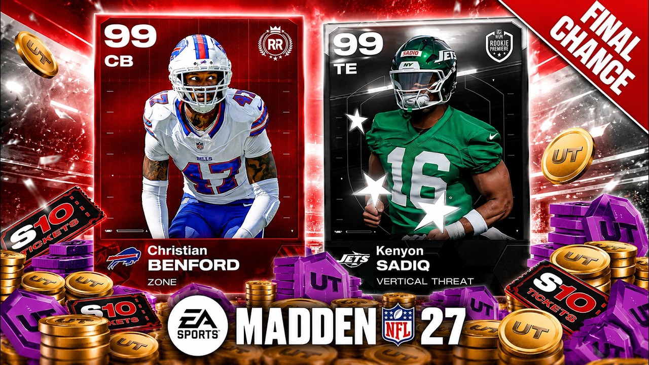 ЭТО ВАШ ПОСЛЕДНИЙ ШАНС завершить Rookie Premiere в Madden 27!