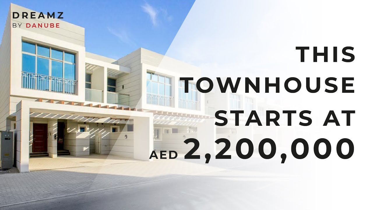 DREAMZ By DANUBE | READY TO MOVE TOWNHOUSES IN Al FURJAN, DUBAI | Call/WA+971585874647