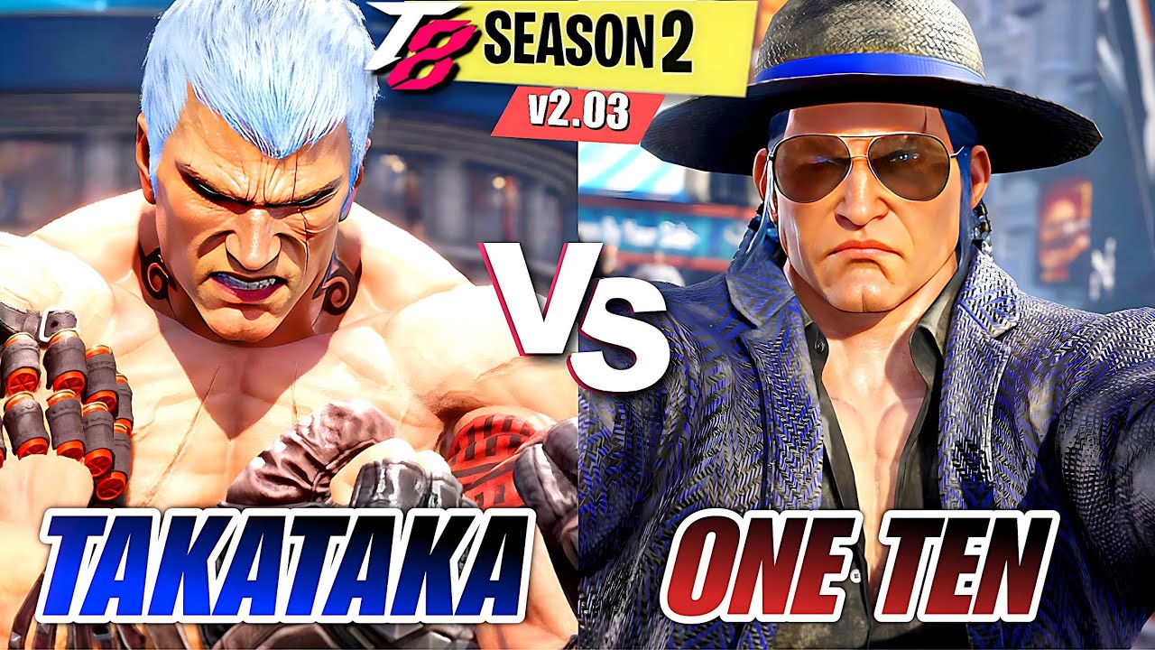 Tekken 8 High Level Matches | TAKATAKA (Bryan) vs ONE TEN (Feng)