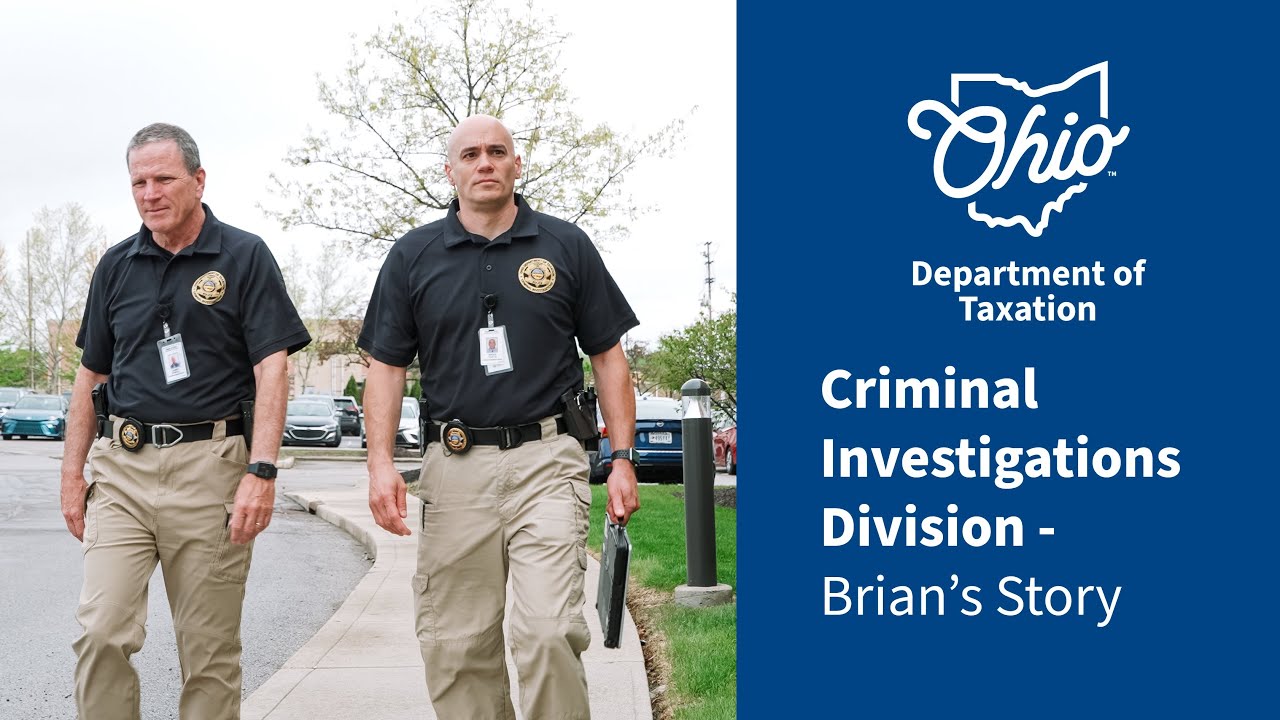 Brian's Story - Ohio Department of Taxation Criminal Investigations Division