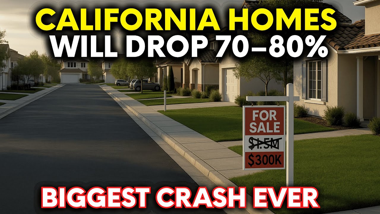 Housing Market 2025: 10 California Cities Where Home Prices Will Crash Next