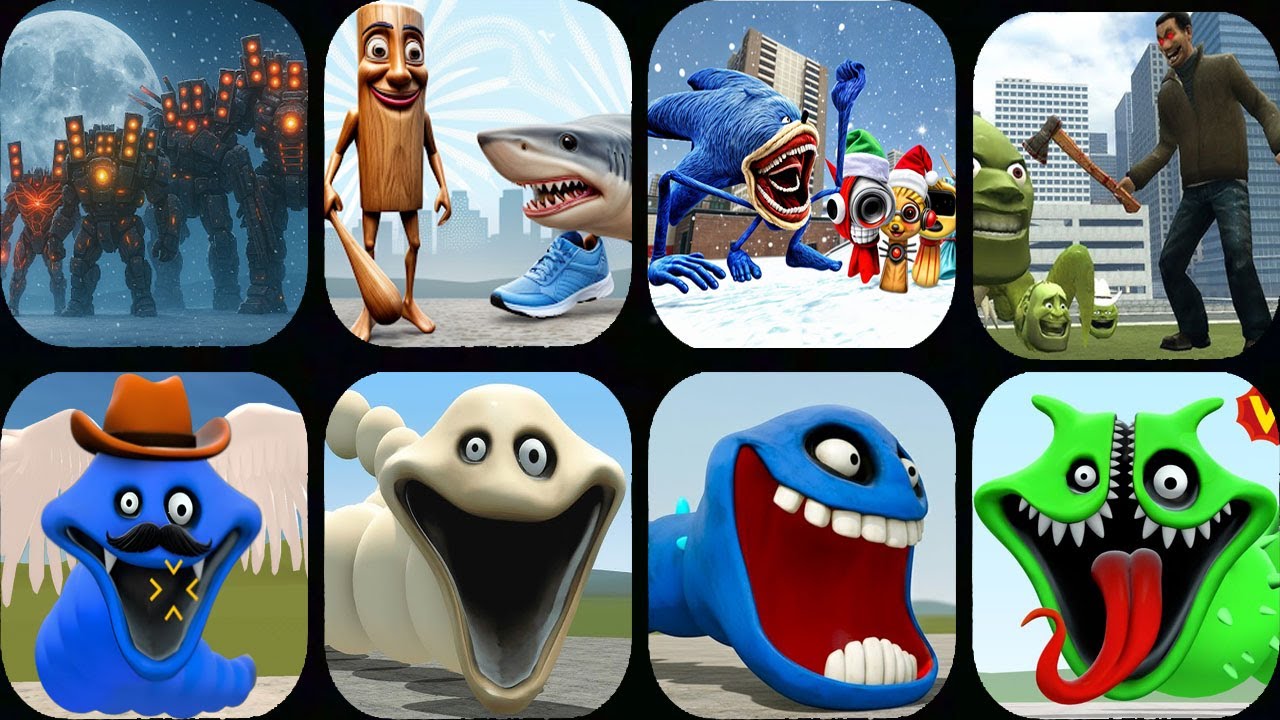 Nextbots In Playground Mod NEW ROBLOX ITALIAN BRAINROT,ROBLOX HUNGRY WORM PHASE 3,Sandbox In Space