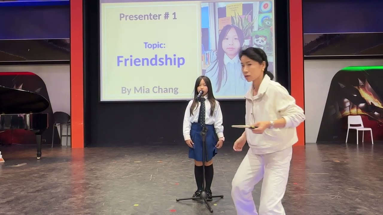 Mia Chang - Friendship_2026 Eton PYP English Speaking Competition小學部英文演講比賽