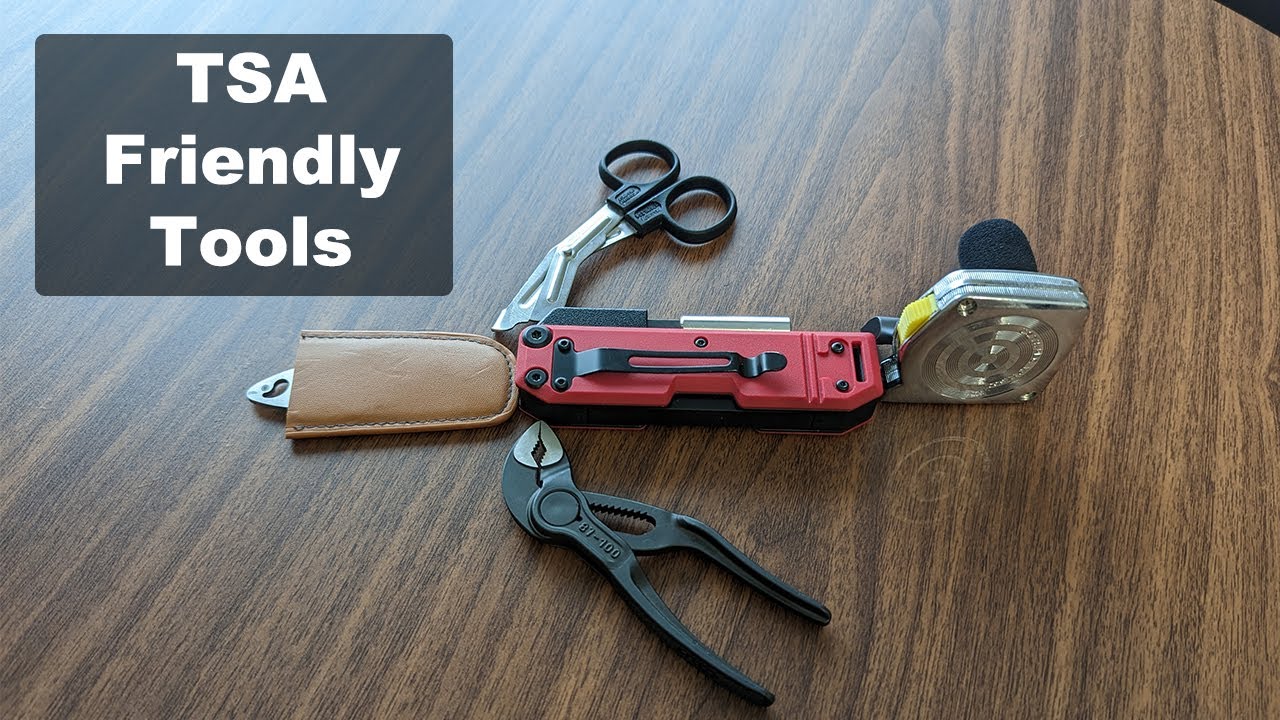 Jeremy vs. TSA Friendly Tool Set (Fly with full tool set!)