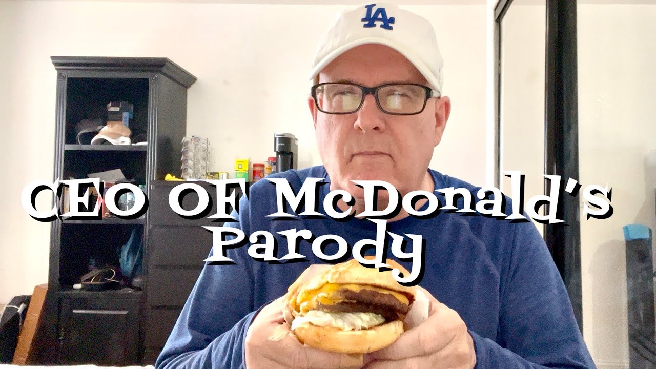 A Parody of the CEO of McDonald’s Enjoying “The Product”
