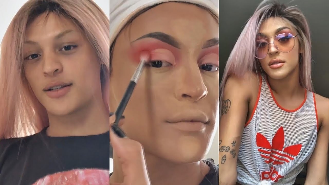 Pabllo Vittar se Maquiando nos Stories do Instagram