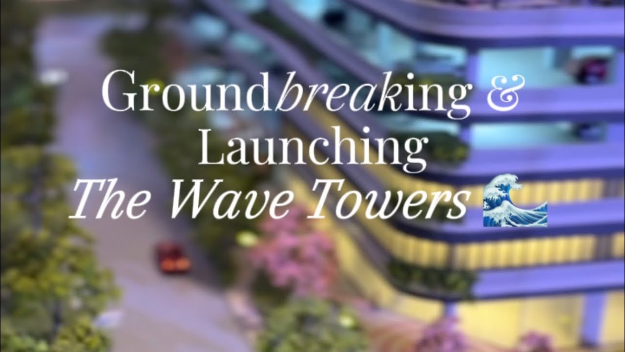 The Wave Towers 🌊 | Groundbreaking & Launching Party | 📍 Cebu IT Park