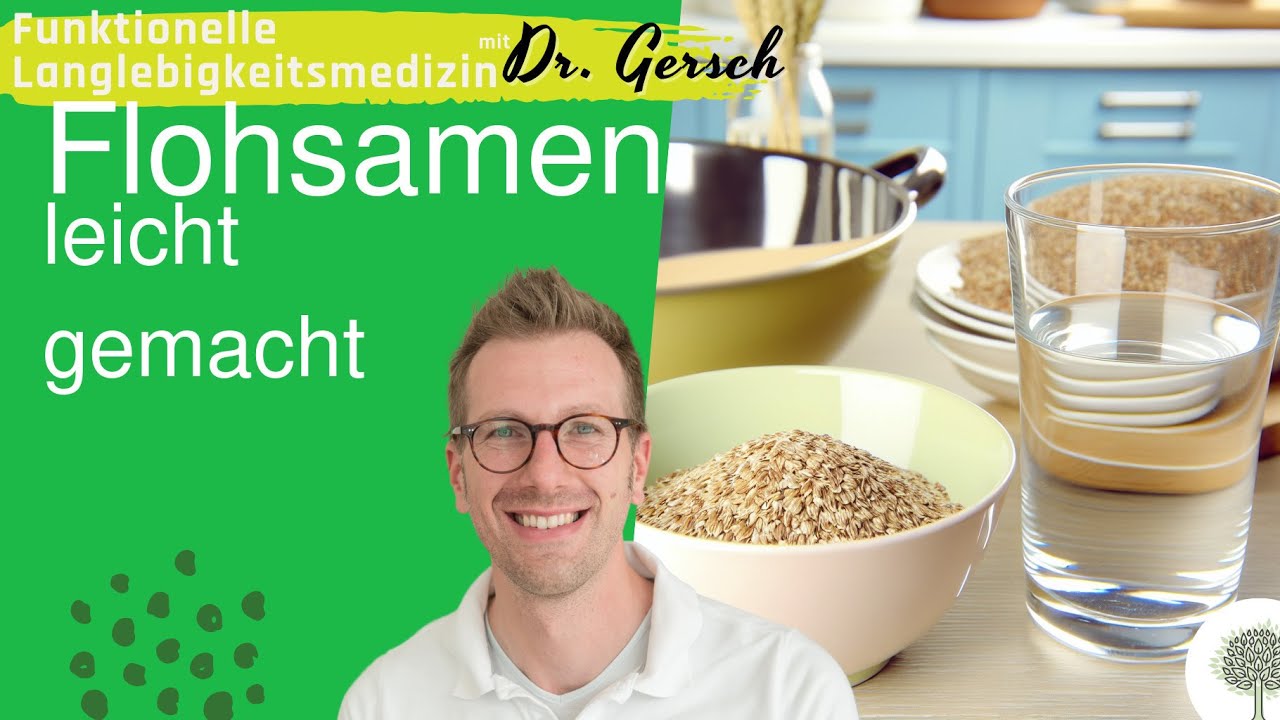 Einnahme von Flohsamenschalen