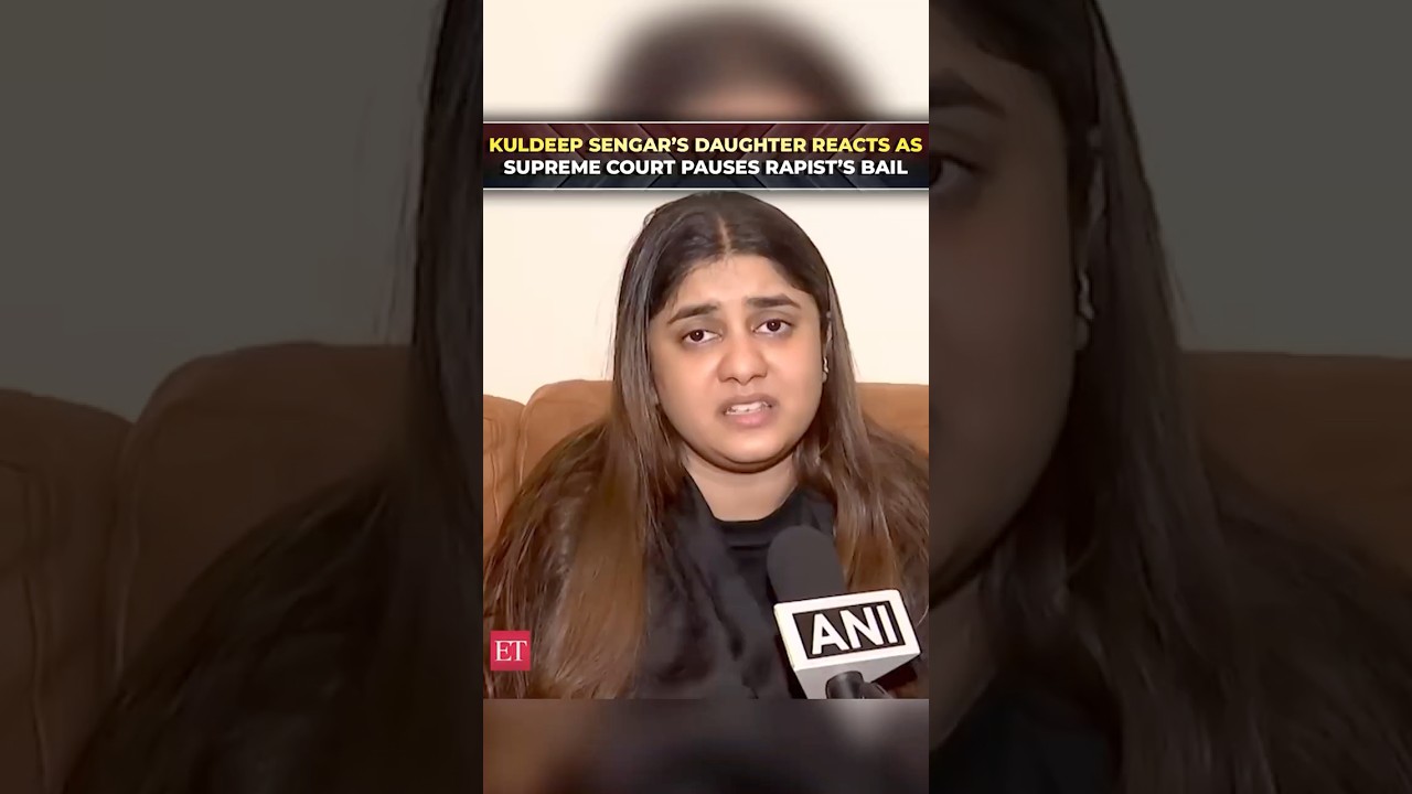 Kuldeep Sengar&rsquo;s daughter reacts as Supreme Court pauses rapist&rsquo;s bail