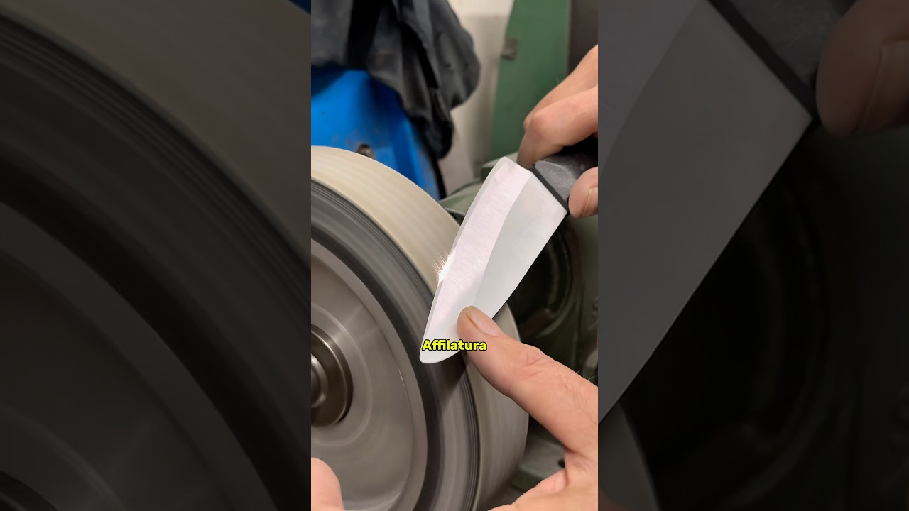 Affilare correttamente un coltello in ceramica | Tecnica professionale in 3 step #mondocoltelli