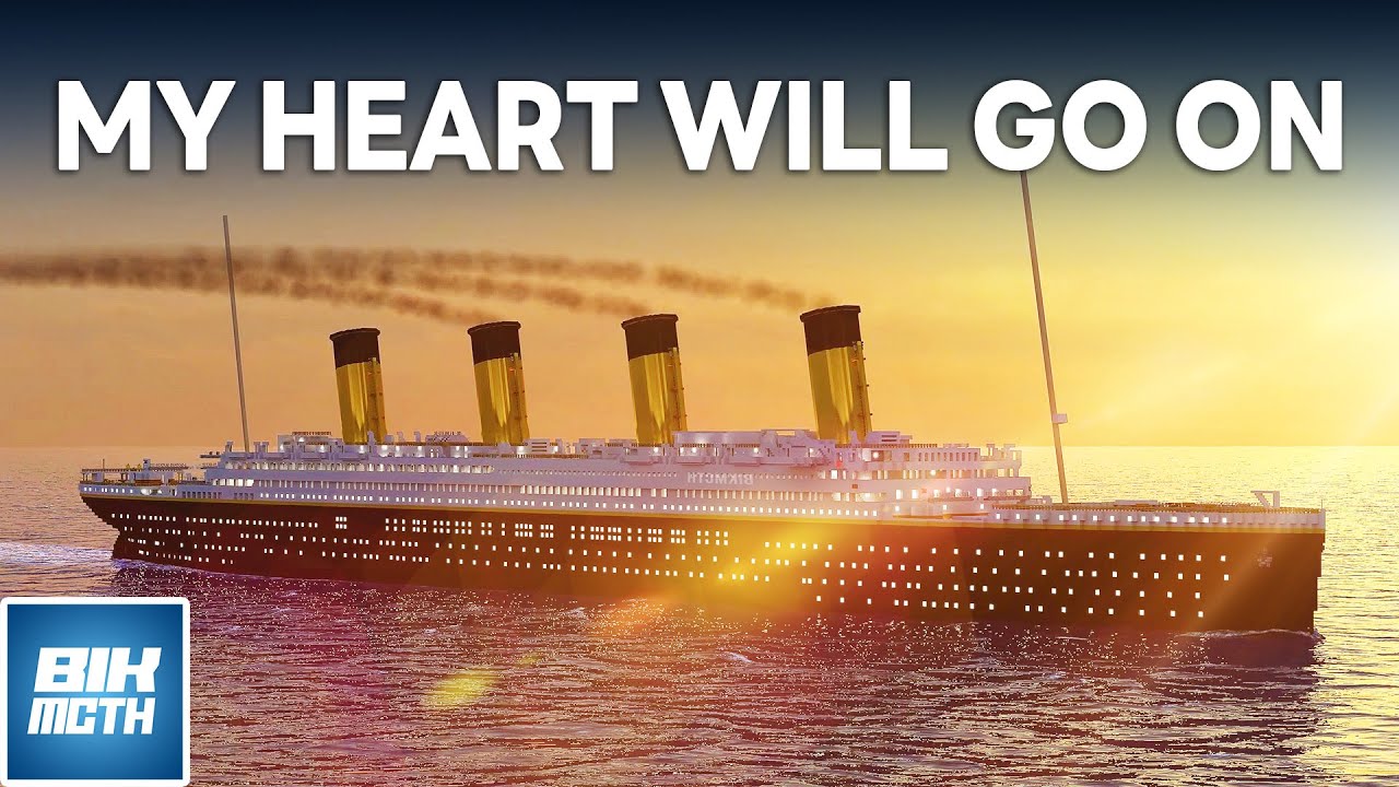 TITANIC - My Heart Will Go On | Minecraft Music Video
