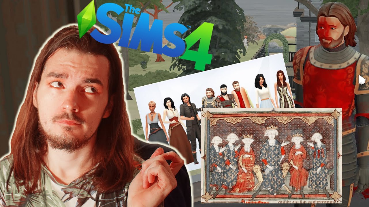 El CULEBRÓN medieval de la Torre de Nesle (contado por los Sims)