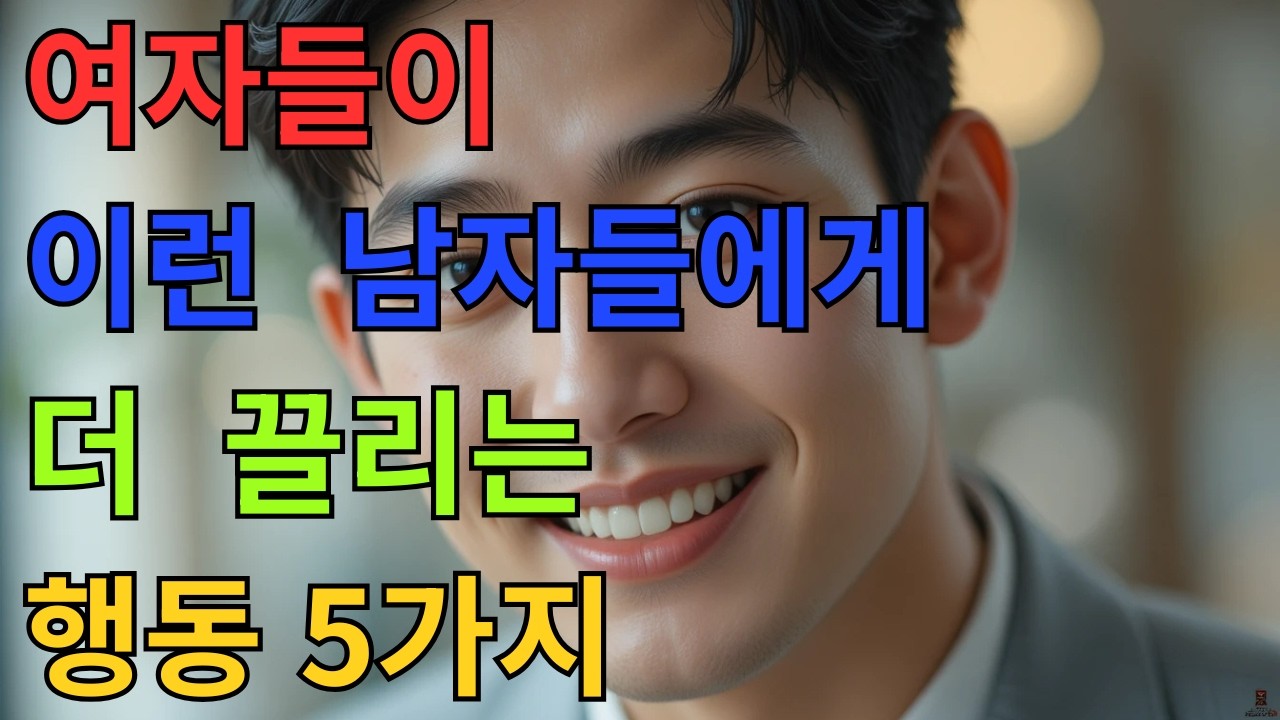여자들이  결국 선택하는  남자의  5가지  행동