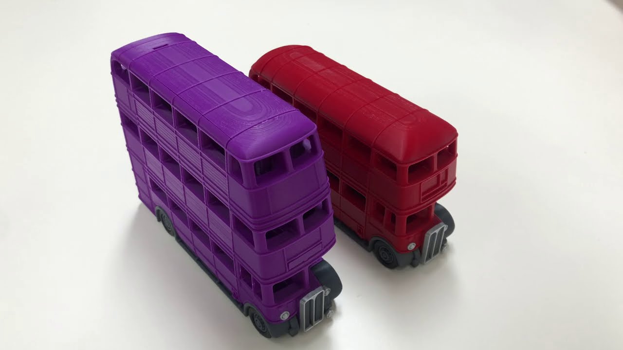 Foldable knight bus option parts print on prusa