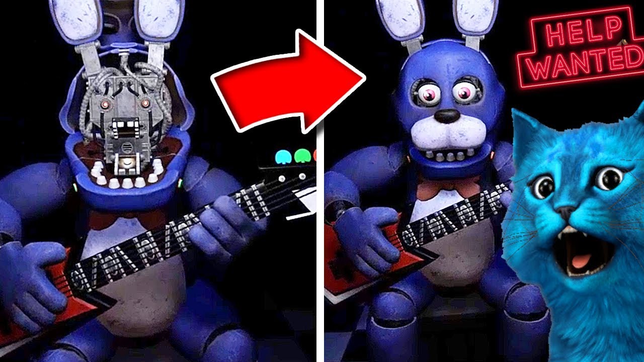 ПОЧИНИЛ БОННИ и ЧИКУ ФНАФ 8 VR HELP WANTED ИГРАЮ ЗА АНИМАТРОНИКА FNAF КООП 3D КОТЁНОК ЛАЙК
