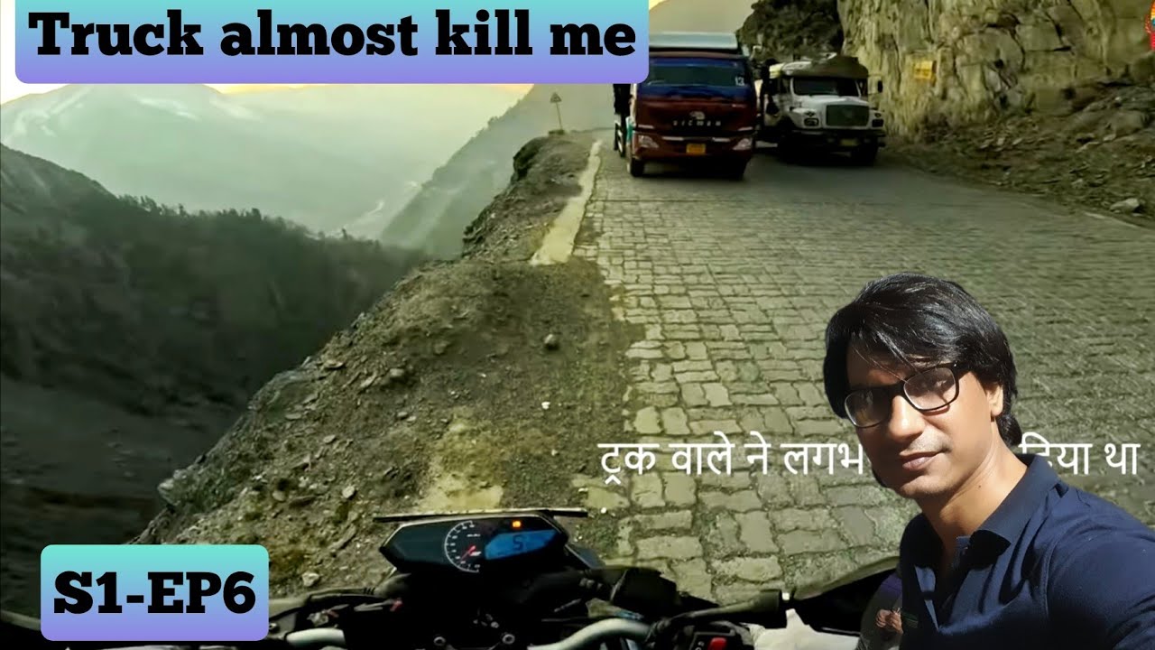 S1-EP6 The MOST Dangerous Road Trip in the World! Ghumnewala24 KadeerAhmad Delhi to Ladakh road trip