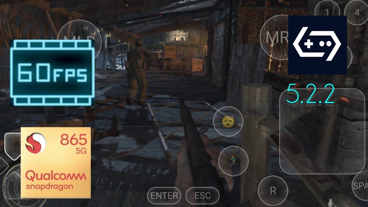 Call of duty world at war gamehub 60FPS snapdragon 865
