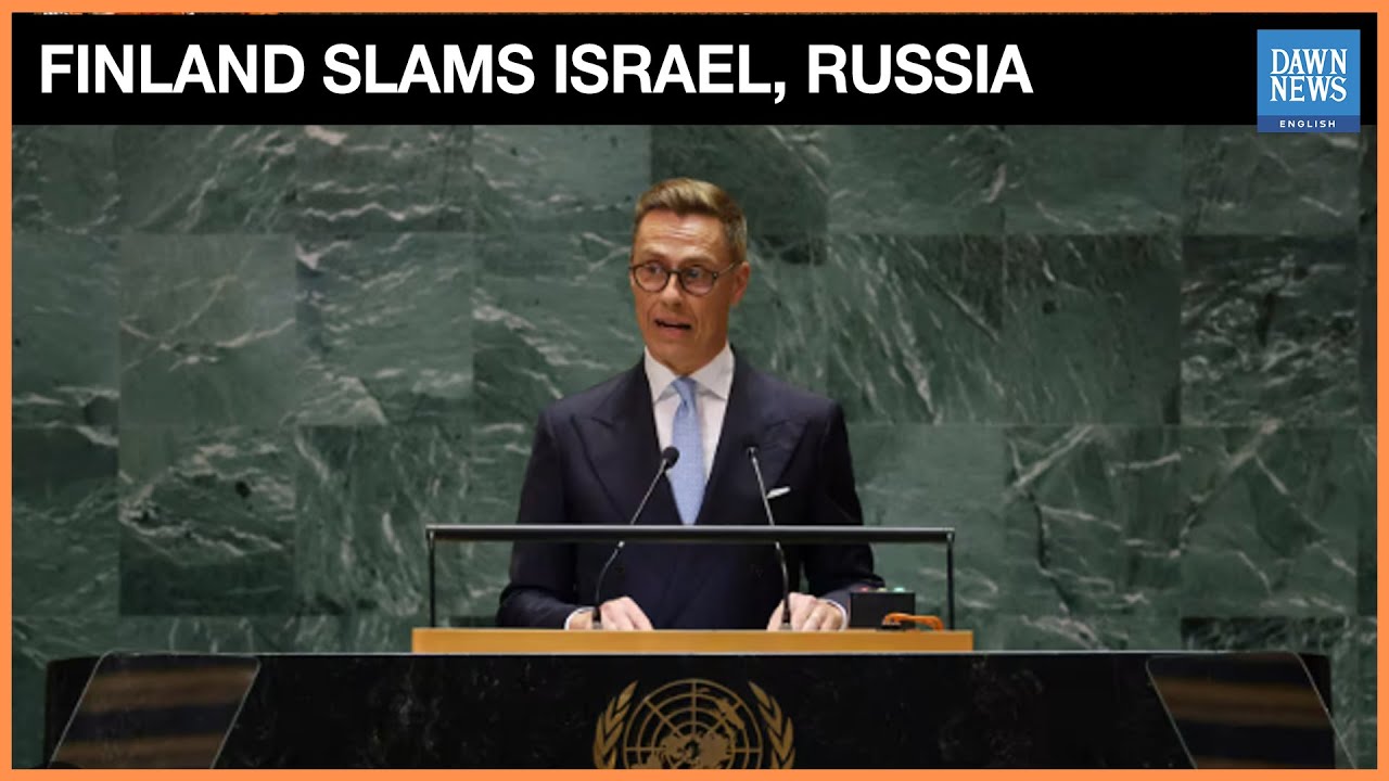 Full Speech: Finland&rsquo;s President Stubb Slams Gaza, Ukraine Wars in Fiery UN Speech