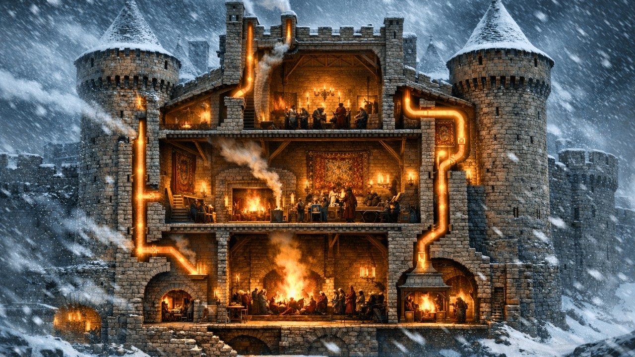 Why Medieval Castles Didn’t Freeze — Even in the Harshest Winters