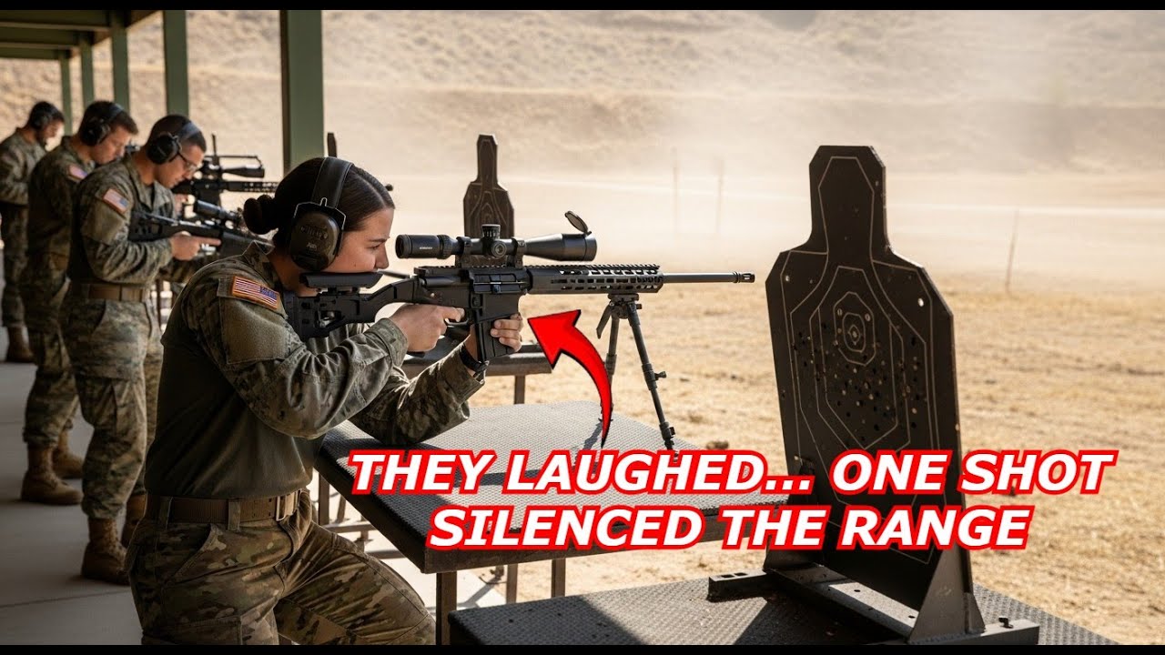They Had No Idea She Was Trained by a Legendary Sniper — Until One Shot Silenced the Range |
