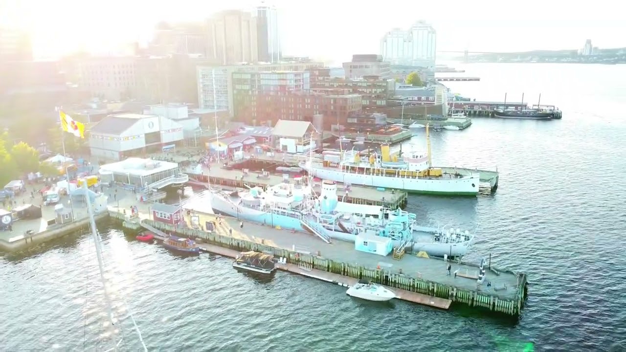 Halifax Busker Festival Drone Fly Over 2025
