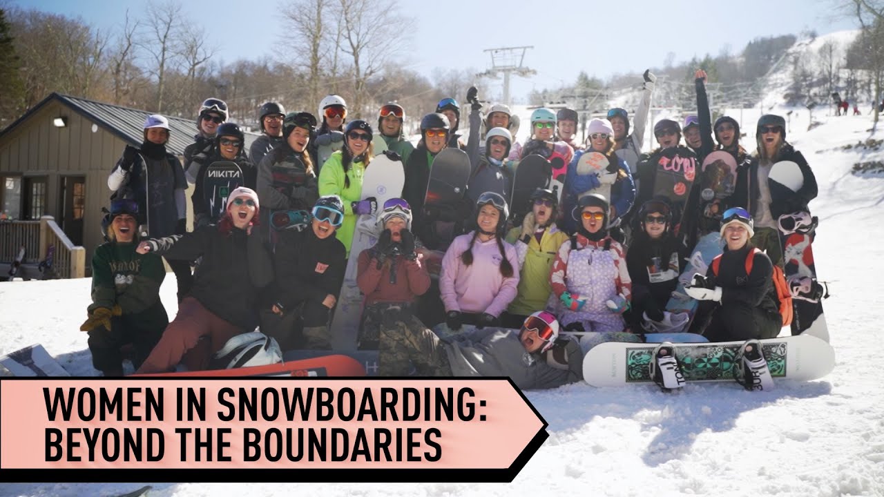 Beyond the Boundaries: Empowering Women in Snowboarding Through Community and Support