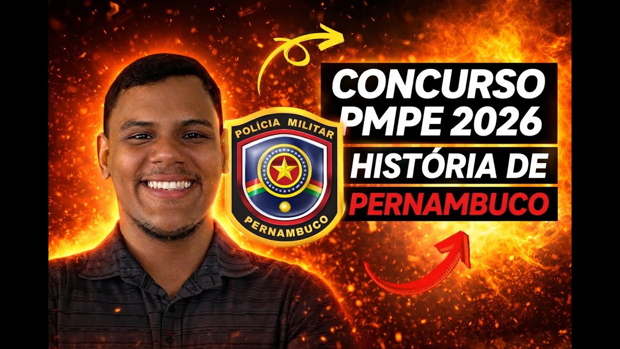 HISTÓRIA DE PERNAMBUCO PARA PMPE 2026 - HD CURSOS