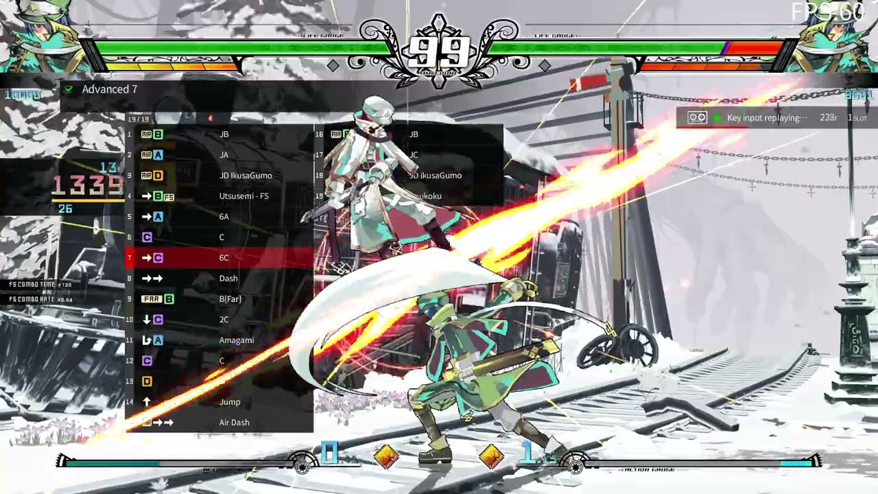 Sisca Combo Challenge Advanced  [Individually Crafted Fighting Games]
