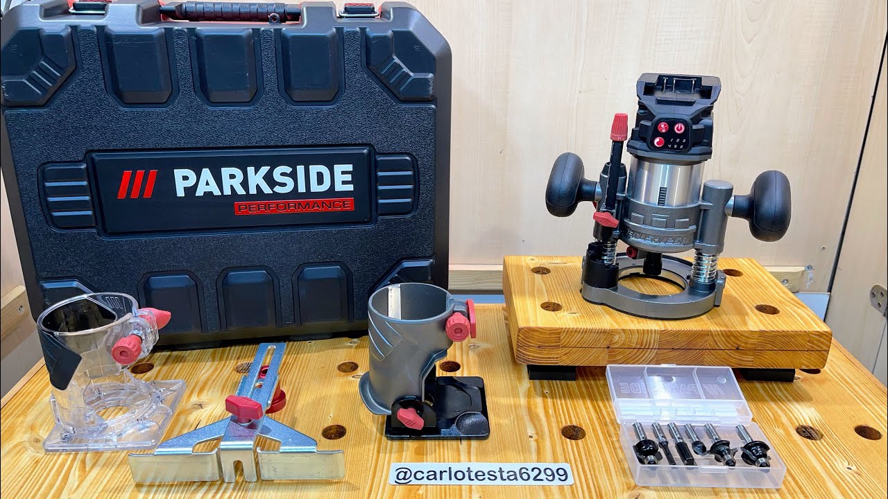 Parkside fresatrice multifunzione ricaricabile 20 V recensione e test rifilatore a batteria 20 Lidl 