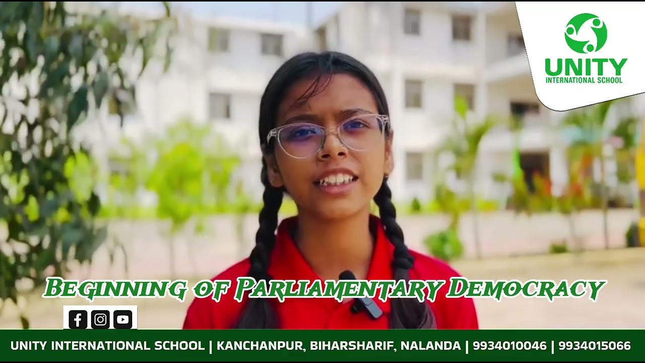 🇮🇳 Student Presentation on Parliamentary Democracy | Unity International School, Kanchanpur  🎤📚