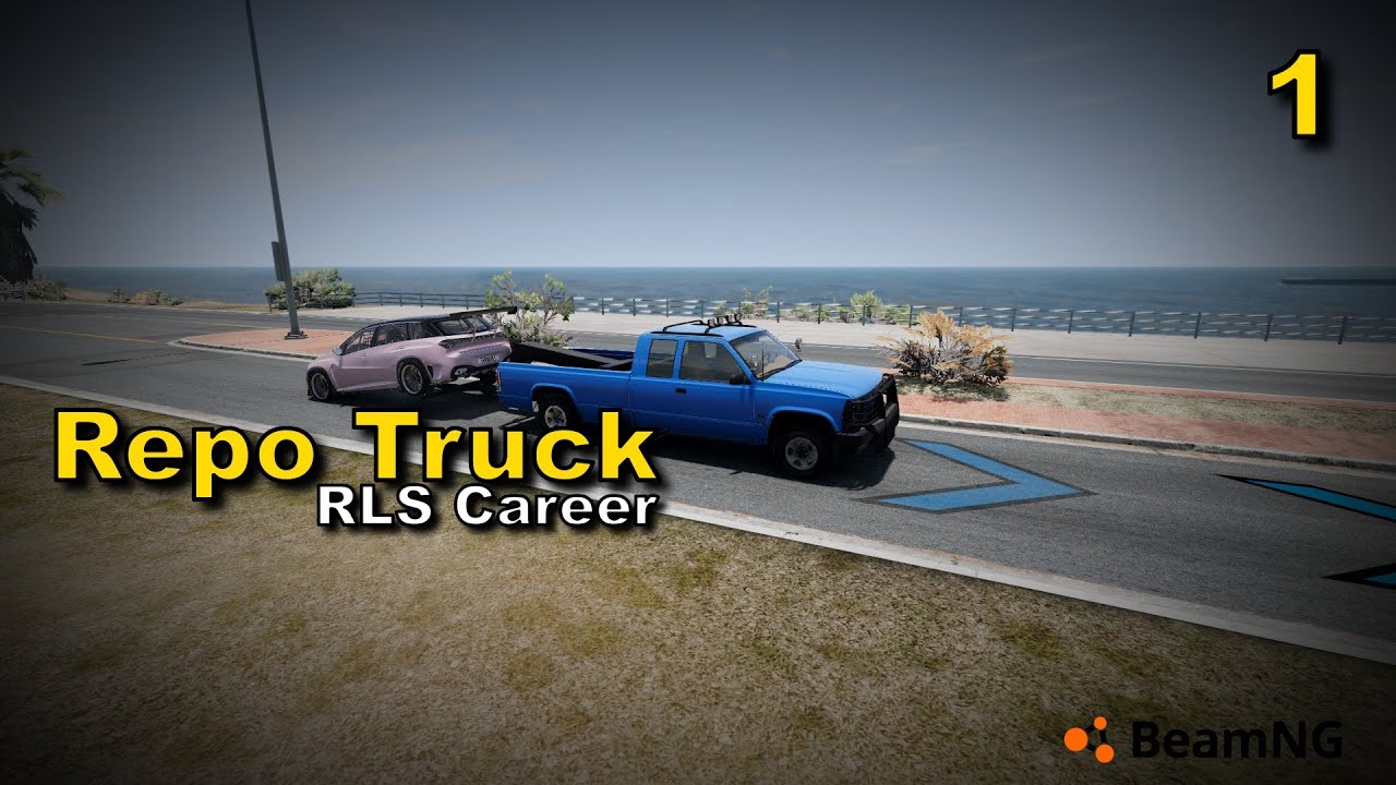 Repo Truck | BeamNG w/ RLS Career Overhaul | Episode 1
