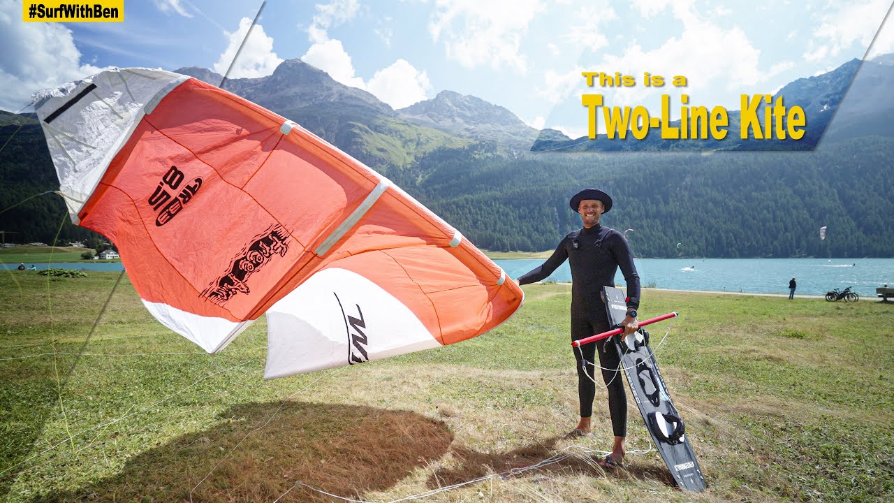 I Kitesurfed with a 24-Year-Old Two-Line Kite