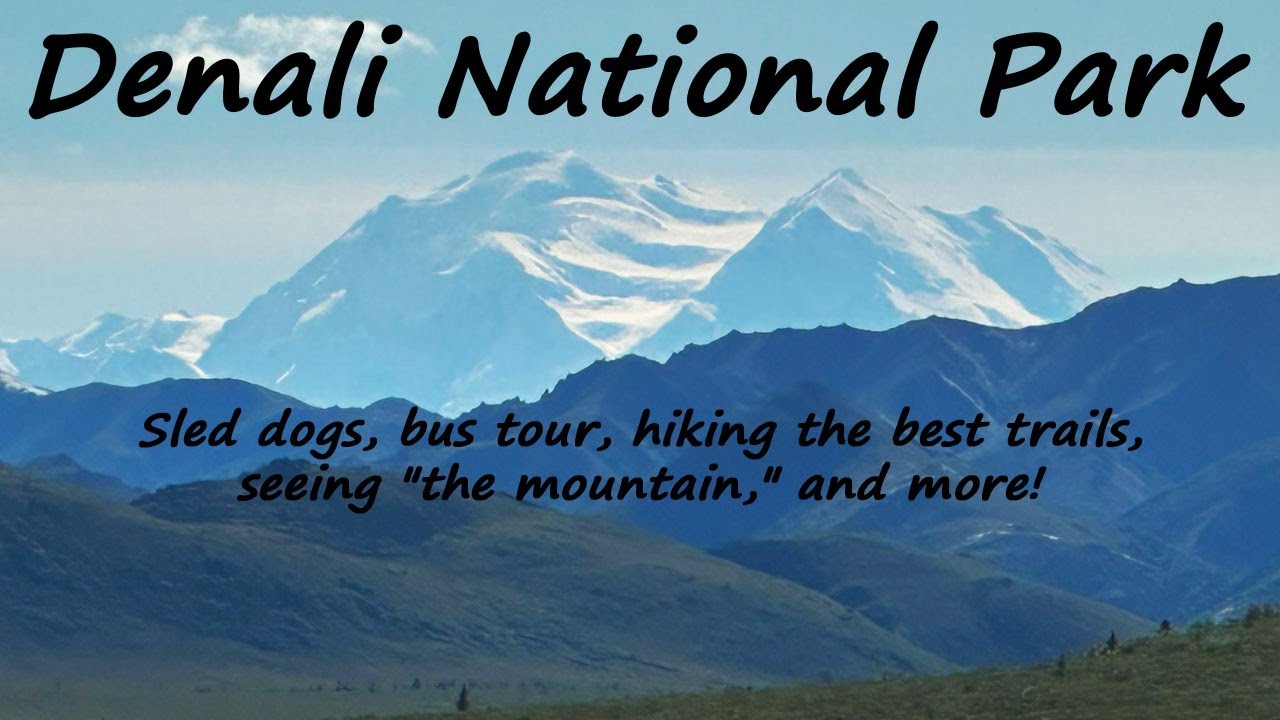 Denali National Park (Alaska) sled dogs, hiking the best trails, bus tour, seeing the mountain, etc.
