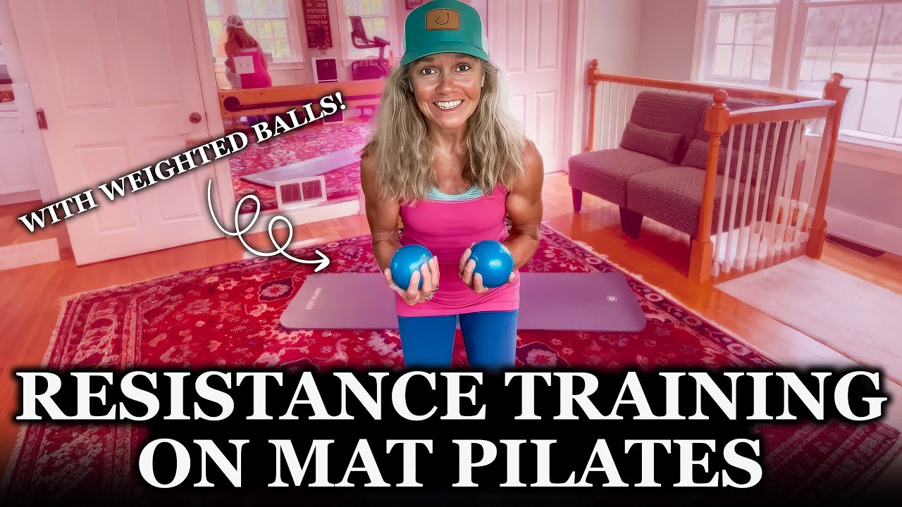 Resistance Training on Mat Pilates with Mo | Transform Your Core in 10 Minutes with Weighted Pilates