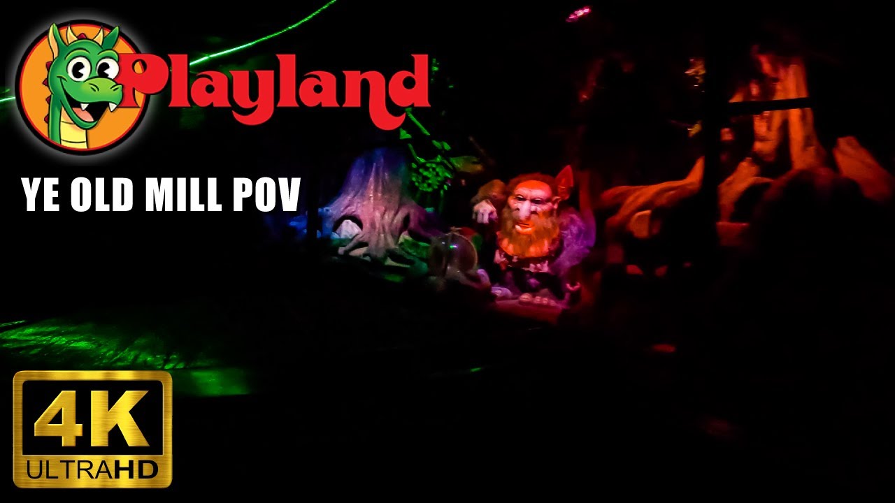 Ye Old Mill POV [4K] | Rye Playland Park